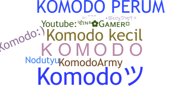 الاسم المستعار - Komodo