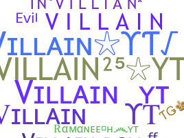 الاسم المستعار - VillainYT