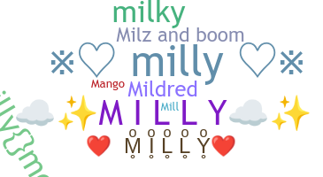 الاسم المستعار - Milly