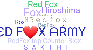 الاسم المستعار - redfox