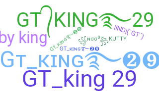 الاسم المستعار - Gtking29