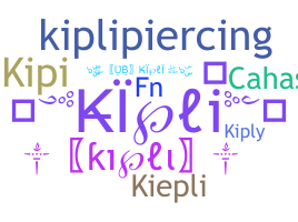 الاسم المستعار - Kipli