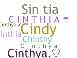 الاسم المستعار - Cinthya