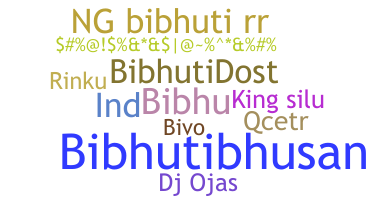 الاسم المستعار - Bibhuti