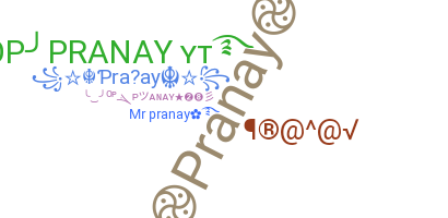 الاسم المستعار - Pranay