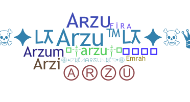 الاسم المستعار - Arzu