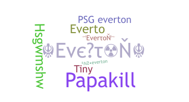 الاسم المستعار - Everton