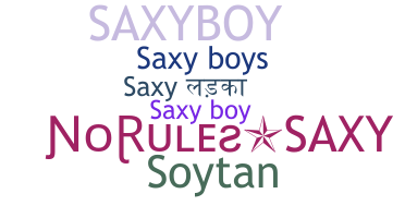 الاسم المستعار - saxyboy