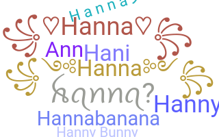الاسم المستعار - Hanna