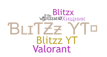 الاسم المستعار - Blitzz