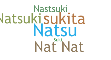الاسم المستعار - natsuki