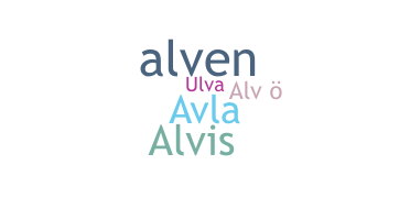 الاسم المستعار - alva