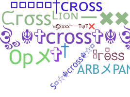 الاسم المستعار - Cross