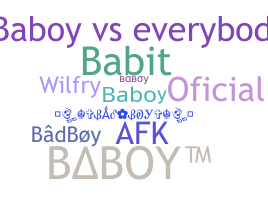 الاسم المستعار - Baboy