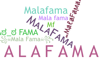 الاسم المستعار - MalaFama
