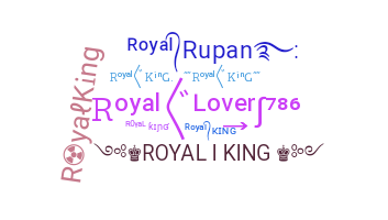 الاسم المستعار - RoyalKing