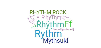 الاسم المستعار - Rhythm