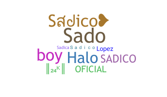 الاسم المستعار - Sadico