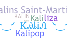 الاسم المستعار - Kalin