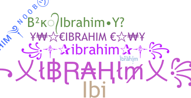 الاسم المستعار - Ibrahim