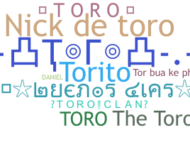 الاسم المستعار - Toro