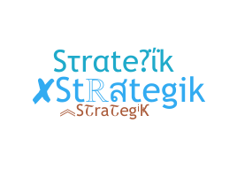 الاسم المستعار - Strategik