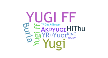 الاسم المستعار - yugi