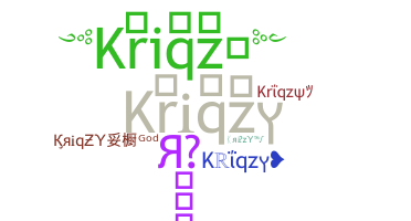 الاسم المستعار - Kriqzy