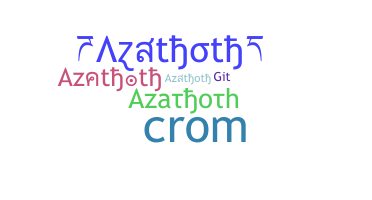 الاسم المستعار - Azathoth