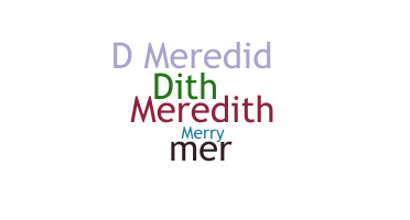 الاسم المستعار - Meredith