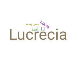 الاسم المستعار - Lucrecia