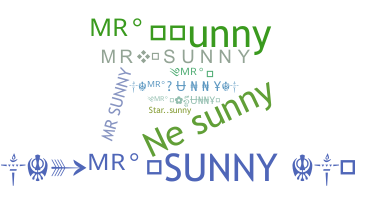 الاسم المستعار - MrSunny