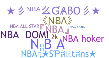 الاسم المستعار - NBA