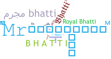 الاسم المستعار - Bhatti