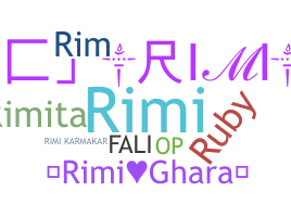 الاسم المستعار - rimi
