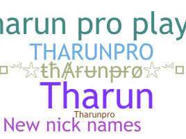الاسم المستعار - THARUNpro