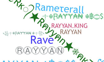 الاسم المستعار - Rayyan
