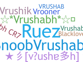 الاسم المستعار - vrushabh