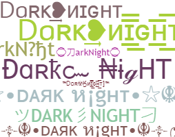 الاسم المستعار - DarkNight