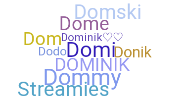 الاسم المستعار - Dominik