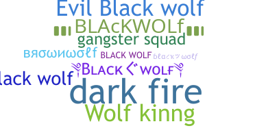الاسم المستعار - Blackwolf