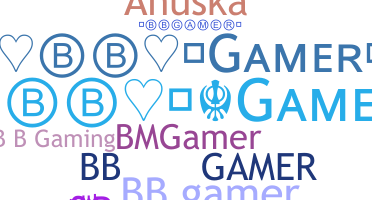 الاسم المستعار - Bbgamer