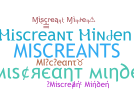 الاسم المستعار - MIScreant