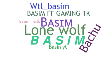 الاسم المستعار - Basim