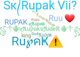 الاسم المستعار - Rupak