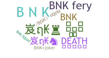الاسم المستعار - bnk