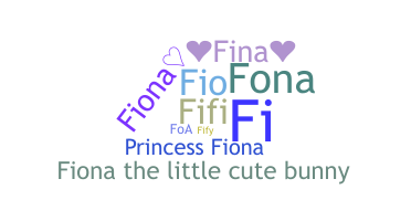 الاسم المستعار - Fiona