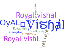 الاسم المستعار - royalvishal