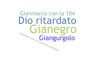 الاسم المستعار - Gianmarco