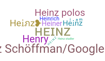 الاسم المستعار - Heinz